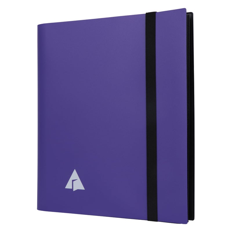 Alteagle 9 Pocket Trading Card Album Binder, Holds 828 Cards Side Loading Pocket Album for TCG -Purple - Image 1